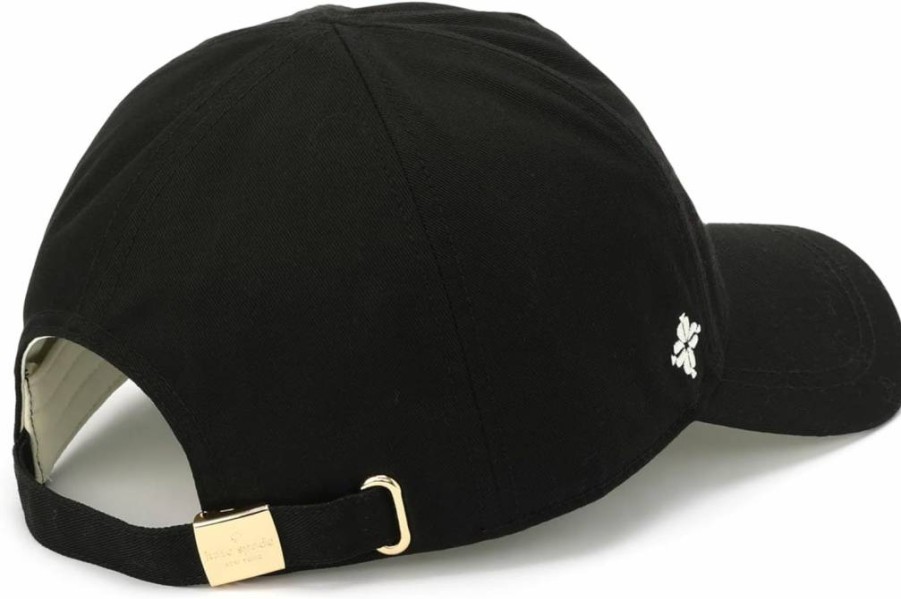 Kate Spade New York Women's Cotton Baseball Cap – Sun Protection Summer Hat with Script Logo