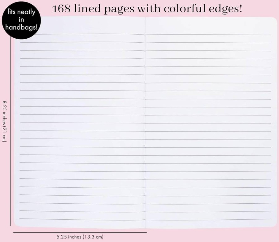 Kate Spade New York Take Note Large Leatherette Notebook - Polka Dot Purple Journal with 168 Lined Pages, Bookmark & Initial Personalization