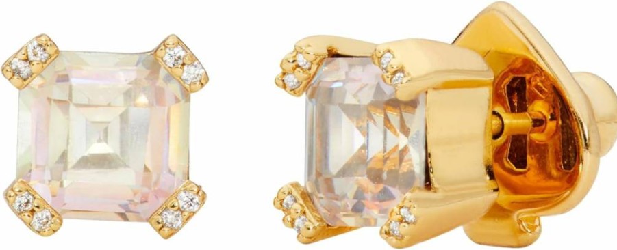 Kate Spade New York Dazzle Stud Earrings – Sparkling Cubic Zirconia Studs for Women