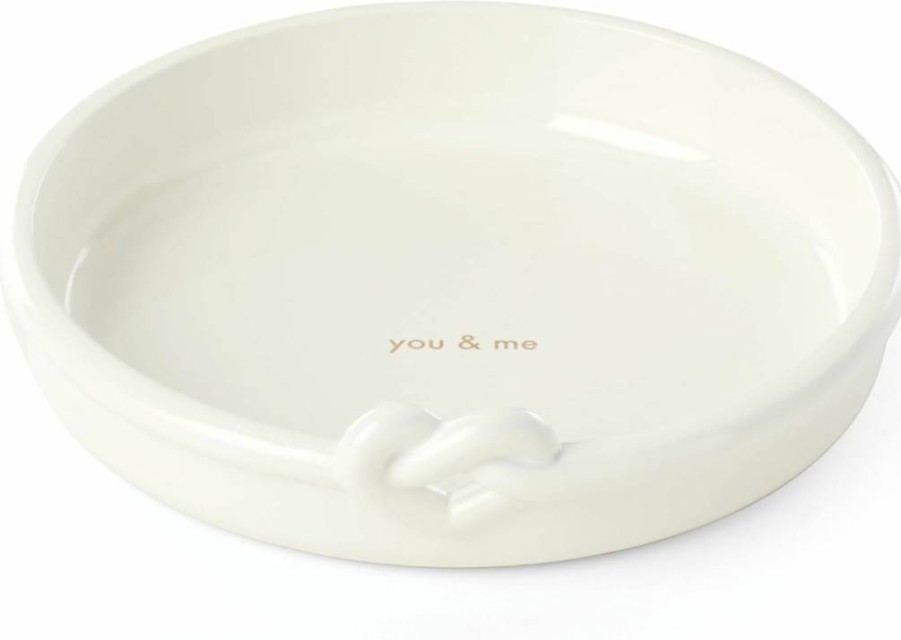 Kate Spade New York Metallic Love Ring Dish - Elegant Jewelry Holder for Rings & Trinkets