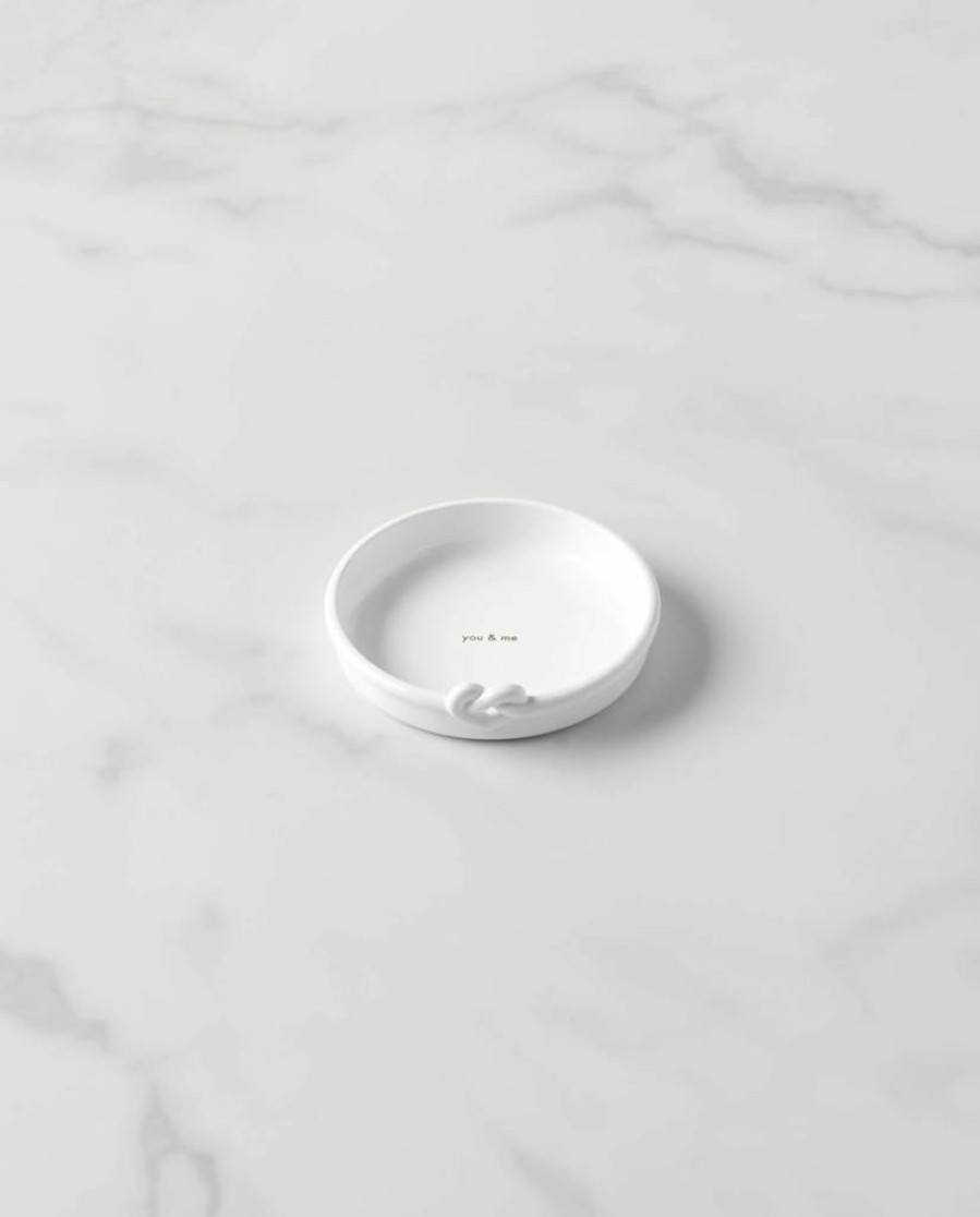 Kate Spade New York Metallic Love Ring Dish - Elegant Jewelry Holder for Rings & Trinkets