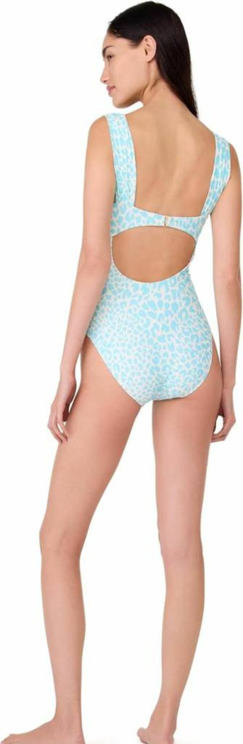 Kate Spade New York Women's One Piece Swimsuit - Regal Leopard Print Underwire Bathing Suit