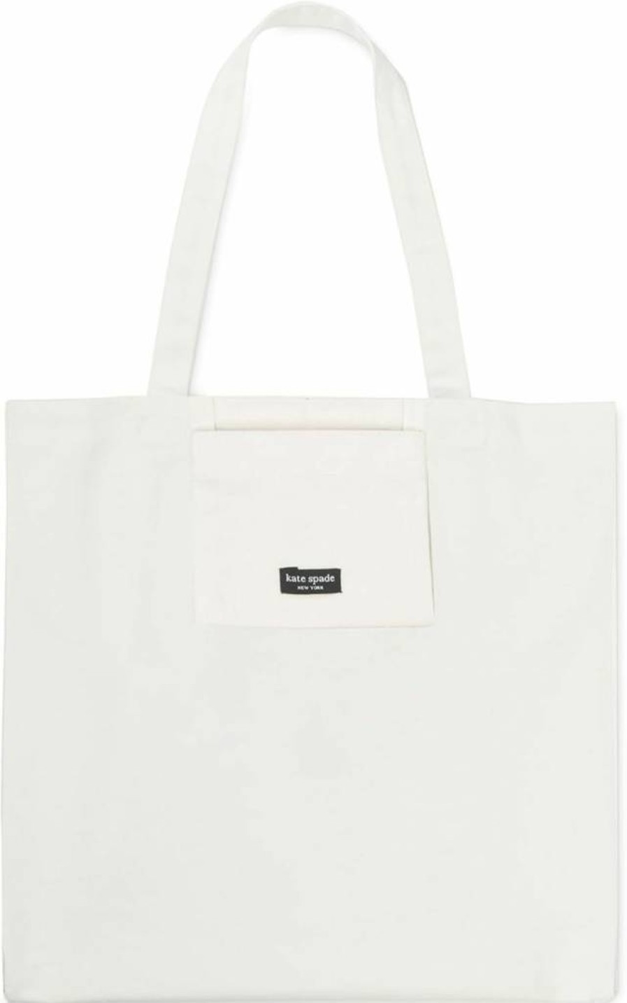 Kate Spade New York Lucky Ladybug Canvas Tote Bag for Women - Stylish Beach & Book Bag with Pocket