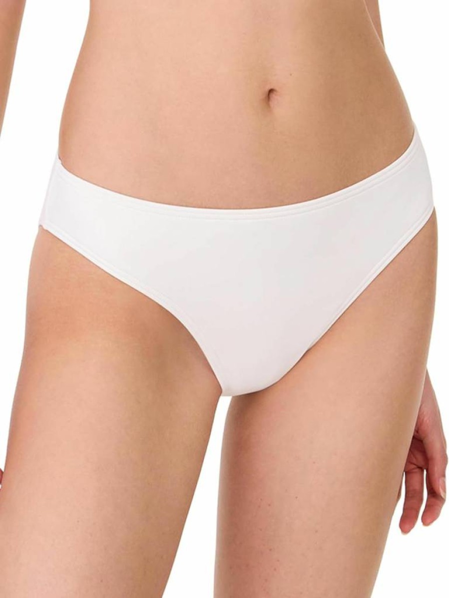 Kate Spade New York Women's High-Waisted Solid Color Swim Bottoms