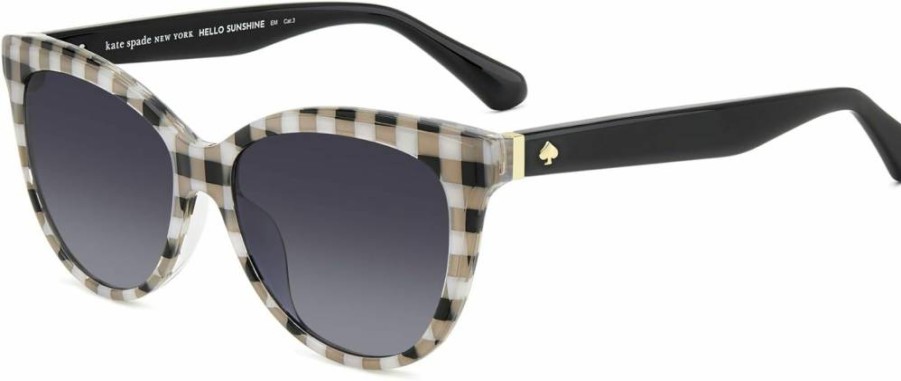 Kate Spade New York Women's Daesha Cat Eye Sunglasses – Stylish UV Protection Shades for Women
