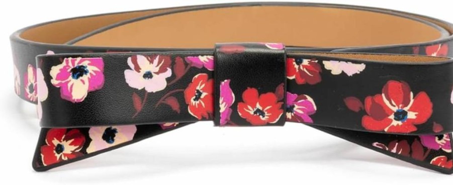 Kate Spade New York Women's Bow Belt - 0.75 Inch Wide Stylish Accessory for Outfits