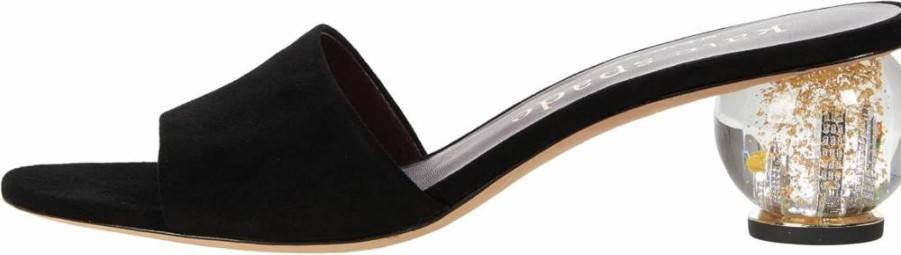 Kate Spade New York Women's Polished Slide Sandals - Comfortable & Stylish Casual Slide Sandals for Women