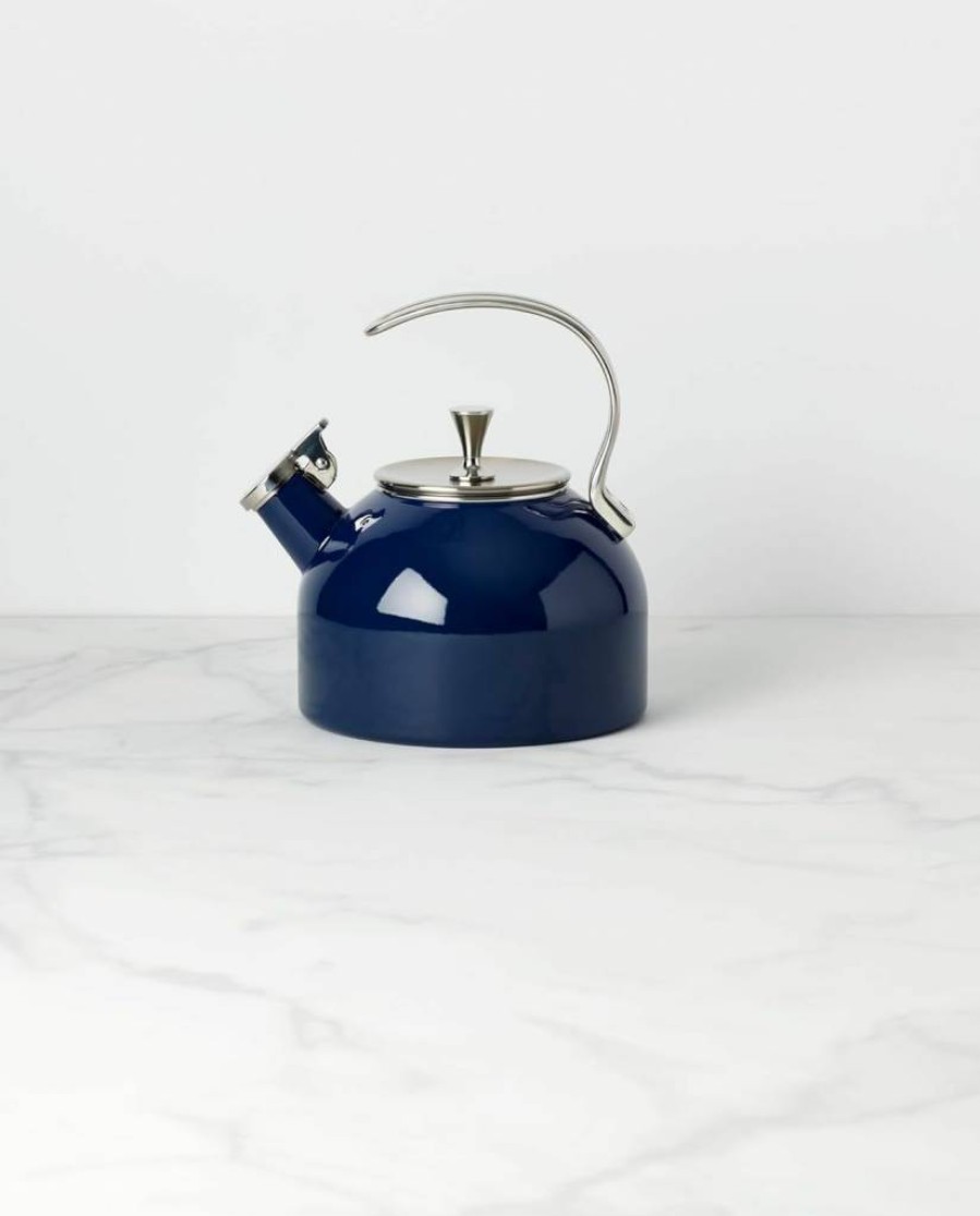 Kate Spade New York Green 3.75-Quart Make It Pop Stovetop Tea Kettle