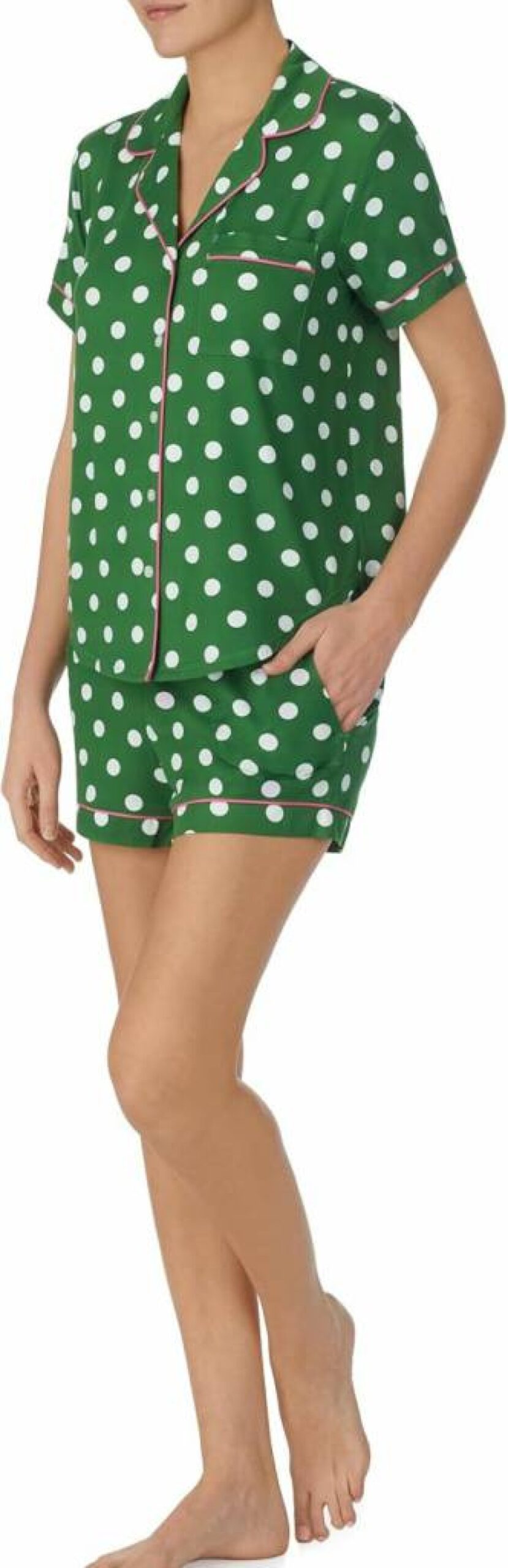 Kate Spade New York Women's Short Pajama Set - Comfortable Sleepwear PJS for Women