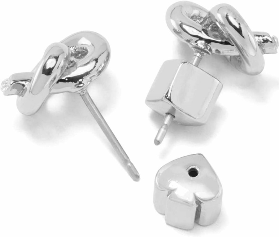 Kate Spade New York Loves Me Knot Stud Earrings - Gold-Tone Knot Design Studs