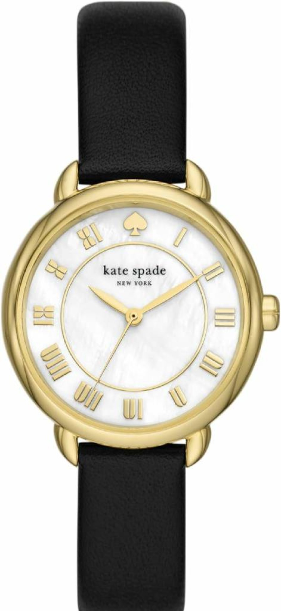 Kate Spade New York Lily Avenue Women's Stainless Steel & Leather Band Watch