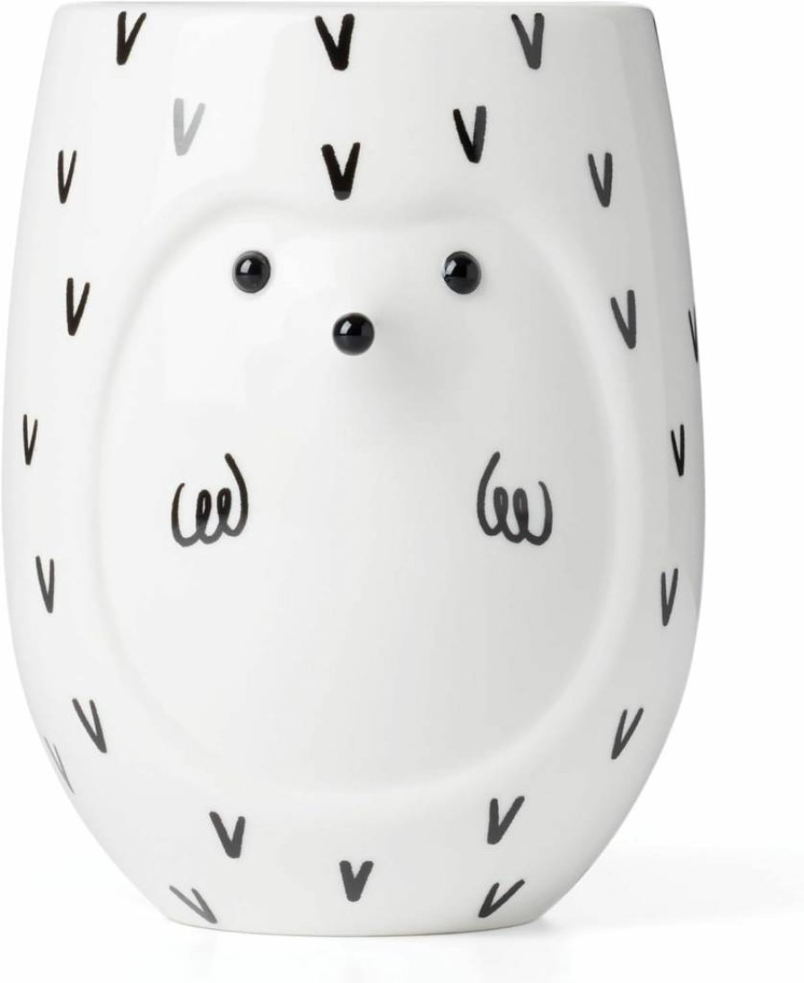 Kate Spade New York Wild Things Hedgehog Pouch – Cute Animal Print Makeup Bag or Travel Organizer