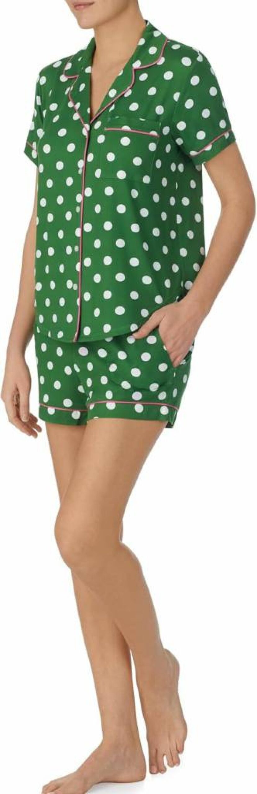 Kate Spade New York Women's Short Pajama Set - Comfortable Sleepwear PJs for Women