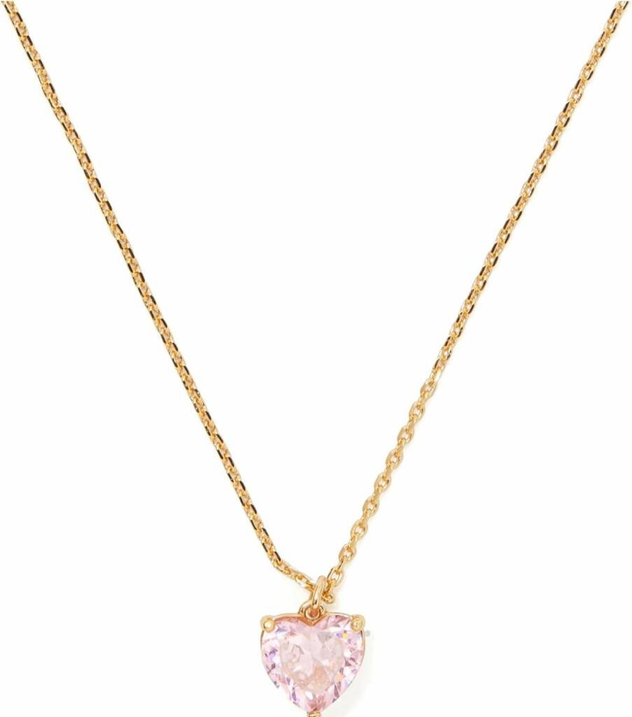 Kate Spade New York My Love Heart Pendant Necklace - Sterling Silver Romantic Jewelry Gift