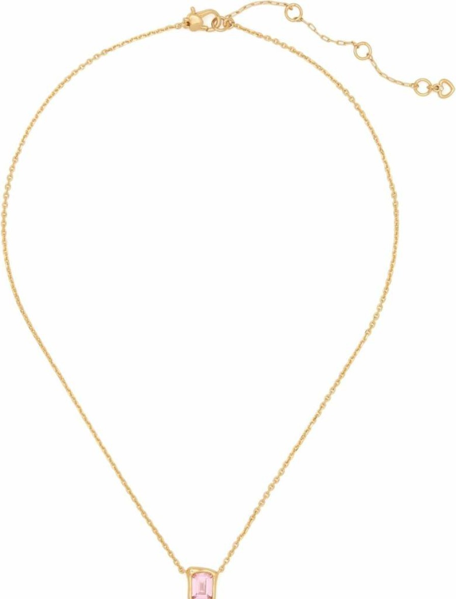 Kate Spade New York Molten Glass Pendant Necklace - Elegant Dainty Jewelry for Women