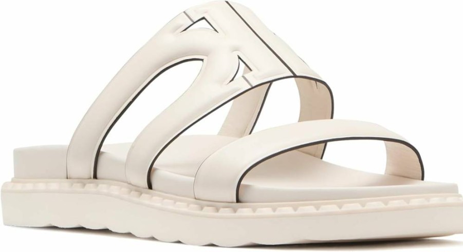 Kate Spade New York Women's Duo Sandal - Stylish Comfortable Casual Strappy Flat Sandals for Women