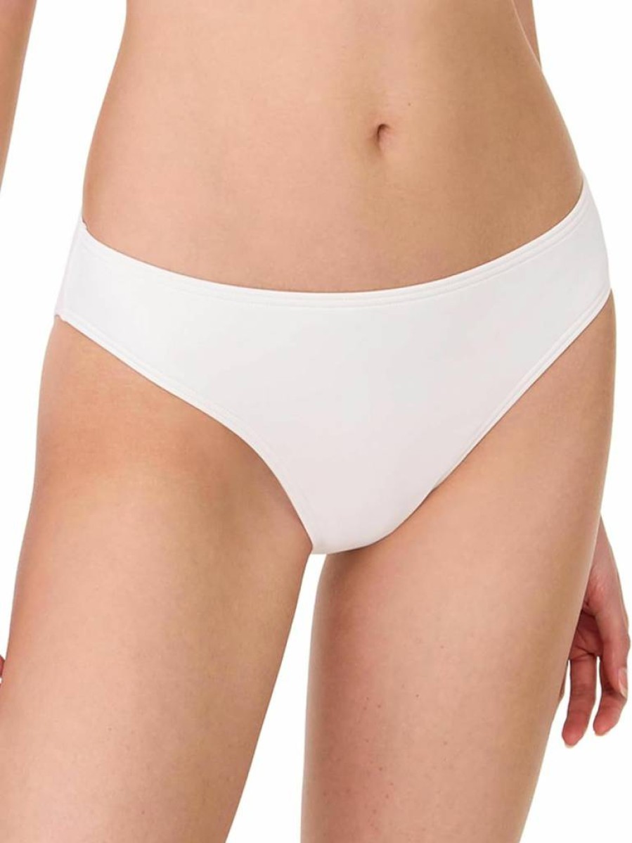 Kate Spade New York Women's High-Waisted Solid Color Swim Bottoms