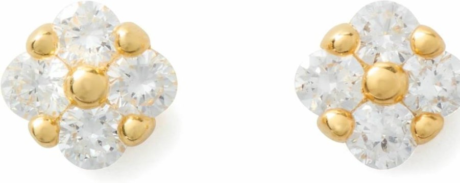 Kate Spade New York Diamond Stud Earrings – Time to Shine Fine Jewelry Collection