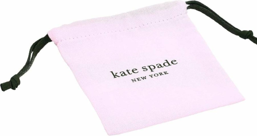 Kate Spade New York Sparkle Pave Round Stud Earrings for Women with Glass Stones - Gold/Silver Hoop Earrings - Fashion Jewelry Gift