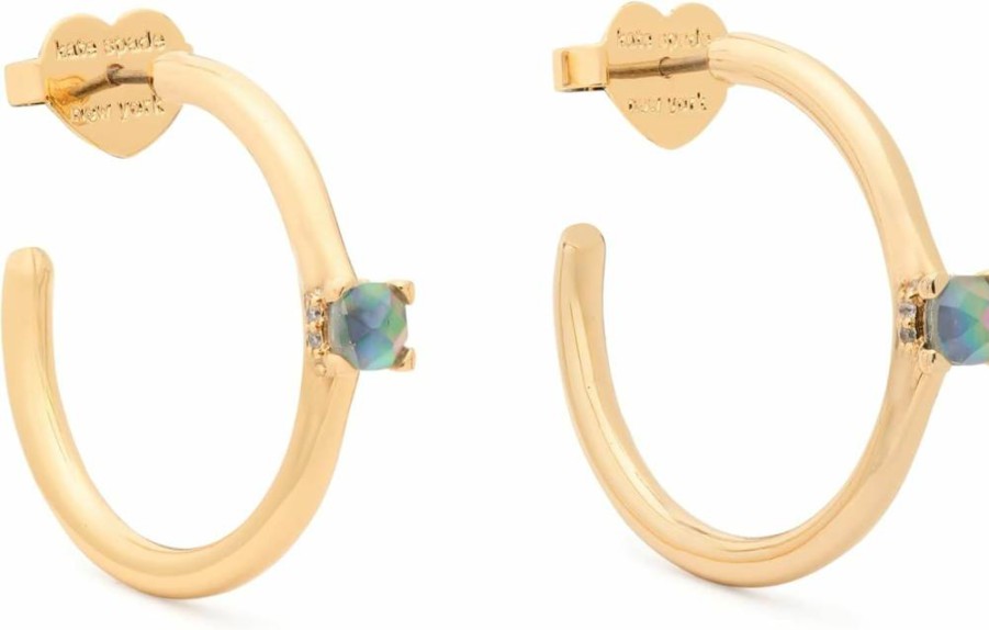 Kate Spade New York Hoops Earrings in Abalone Shell & Gold-Tone for Women