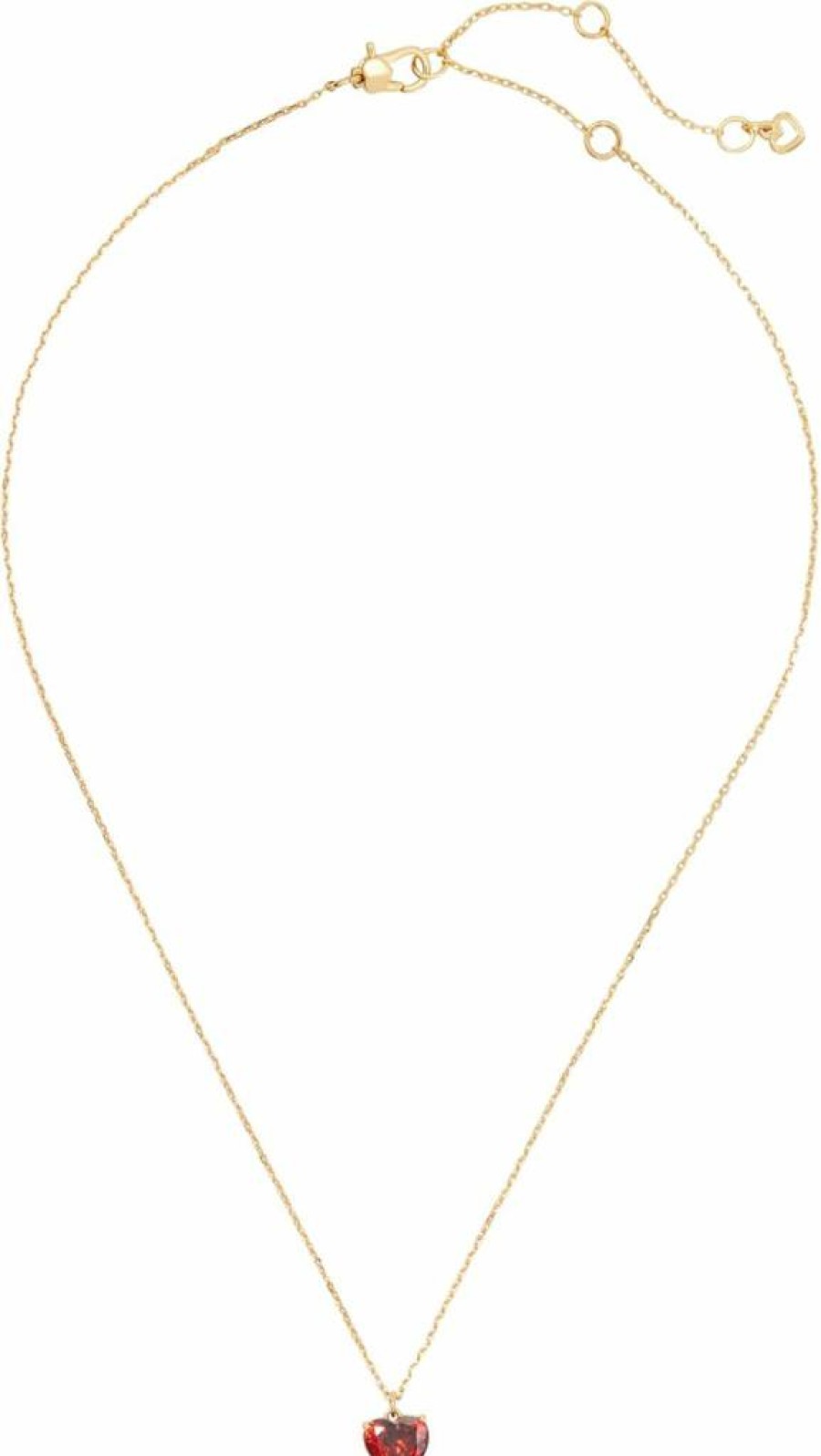 Kate Spade New York Heart Pendant Necklace - My Love Charm Jewelry Gift for Women