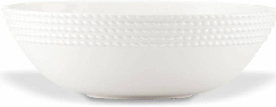 Kate Spade New York White Wickford Medium Serving Bowl – 2.25 Lb Elegant Dining Tableware