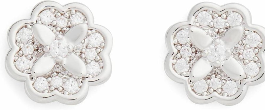 Kate Spade New York Heritage Bloom Stud Earrings - Floral Stud Earrings for Women
