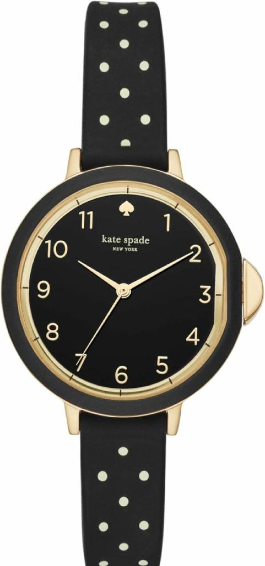 Kate Spade New York Women's Park Row Silicone Band Watch - Stylish Casual Timepiece for Women